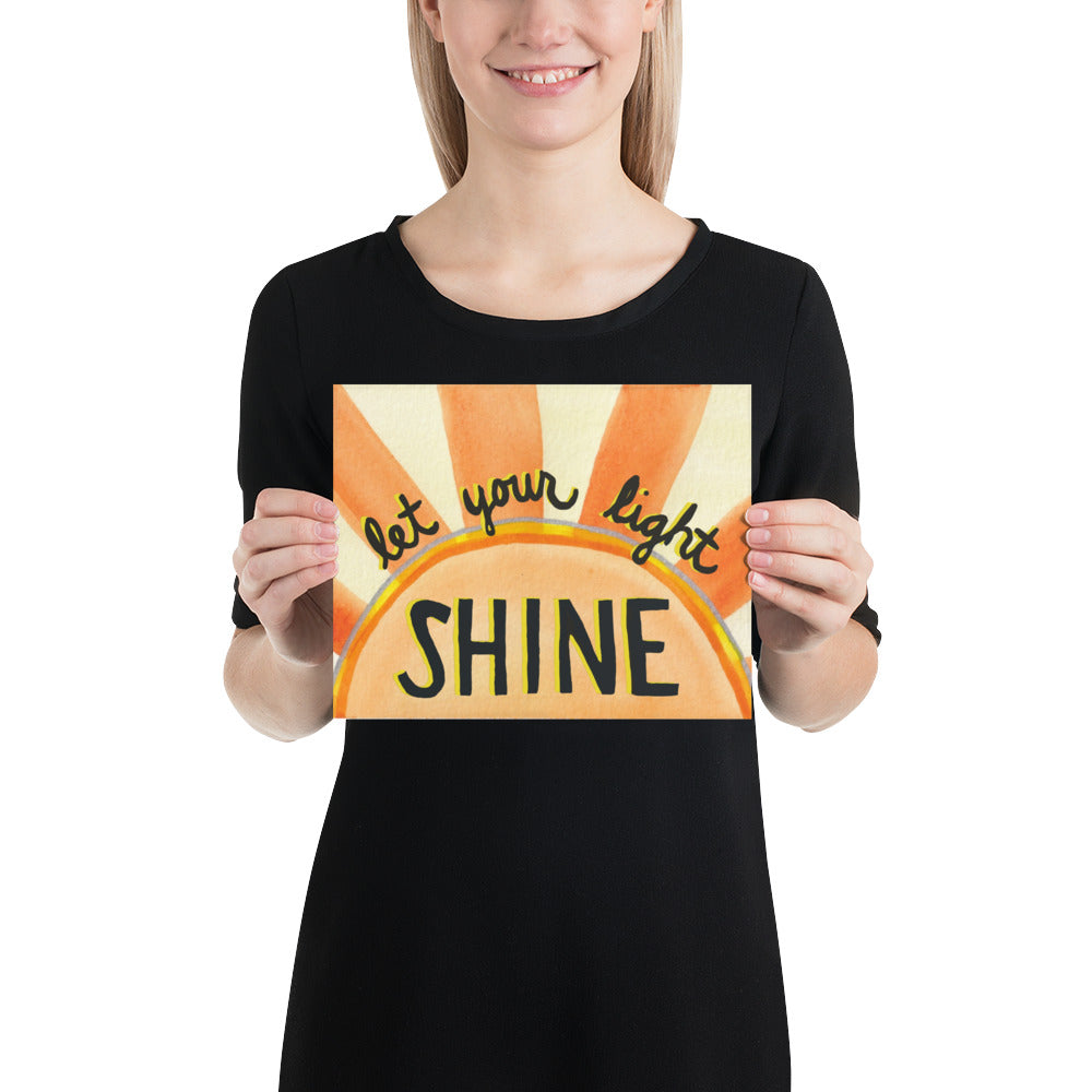 Let Your Light Shine | Art Print